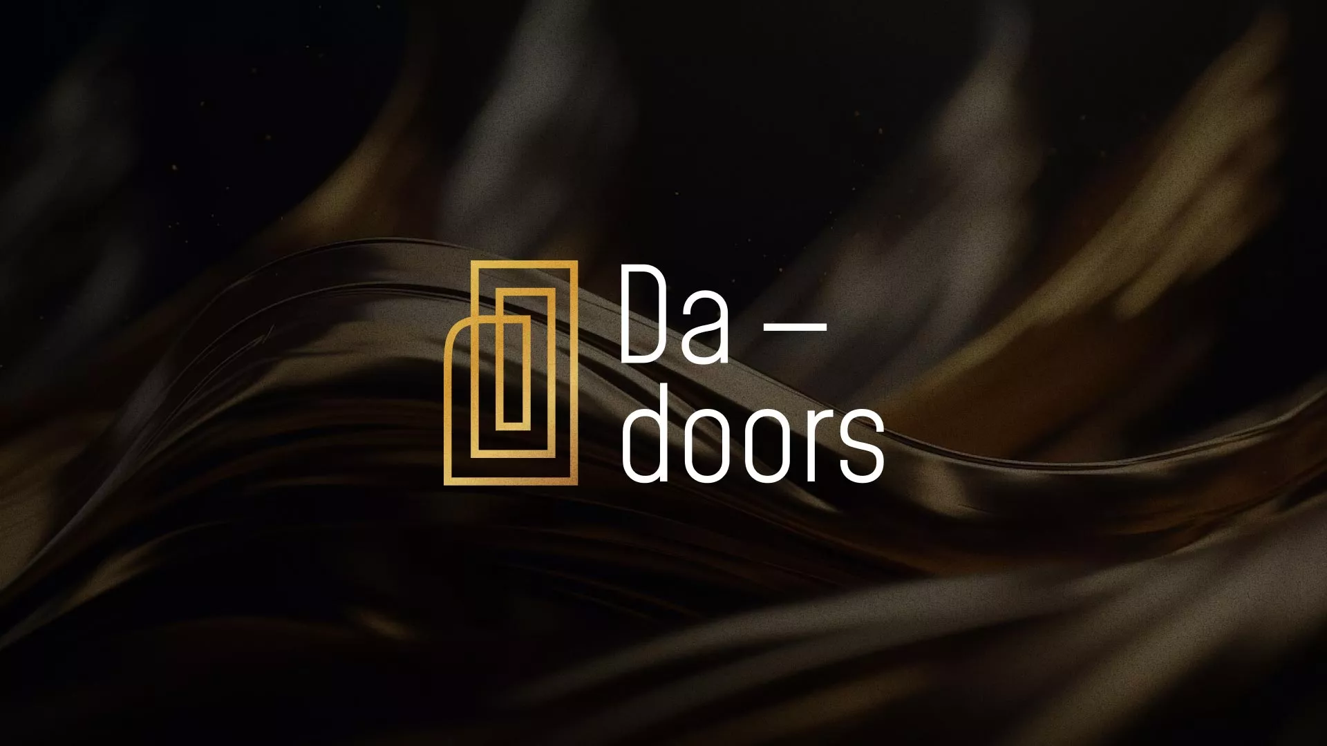 Разработка логотипа для компании «DA-DOORS» в Вилюйске